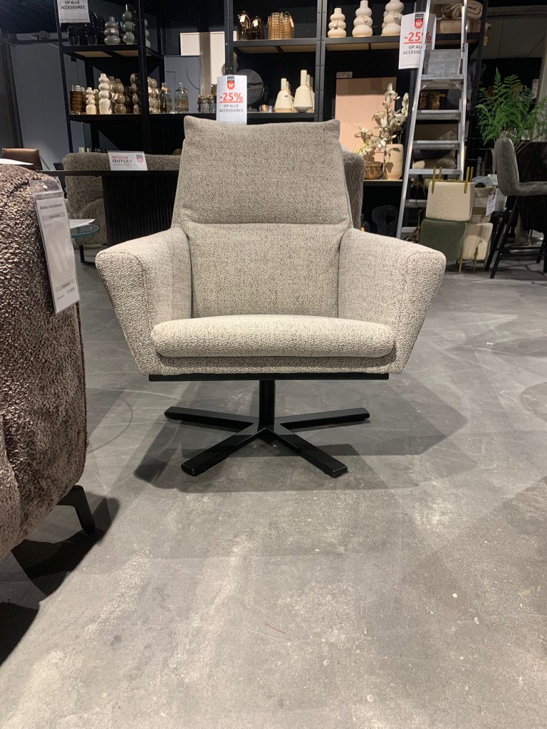 Wiep draaifauteuil stof Oasis